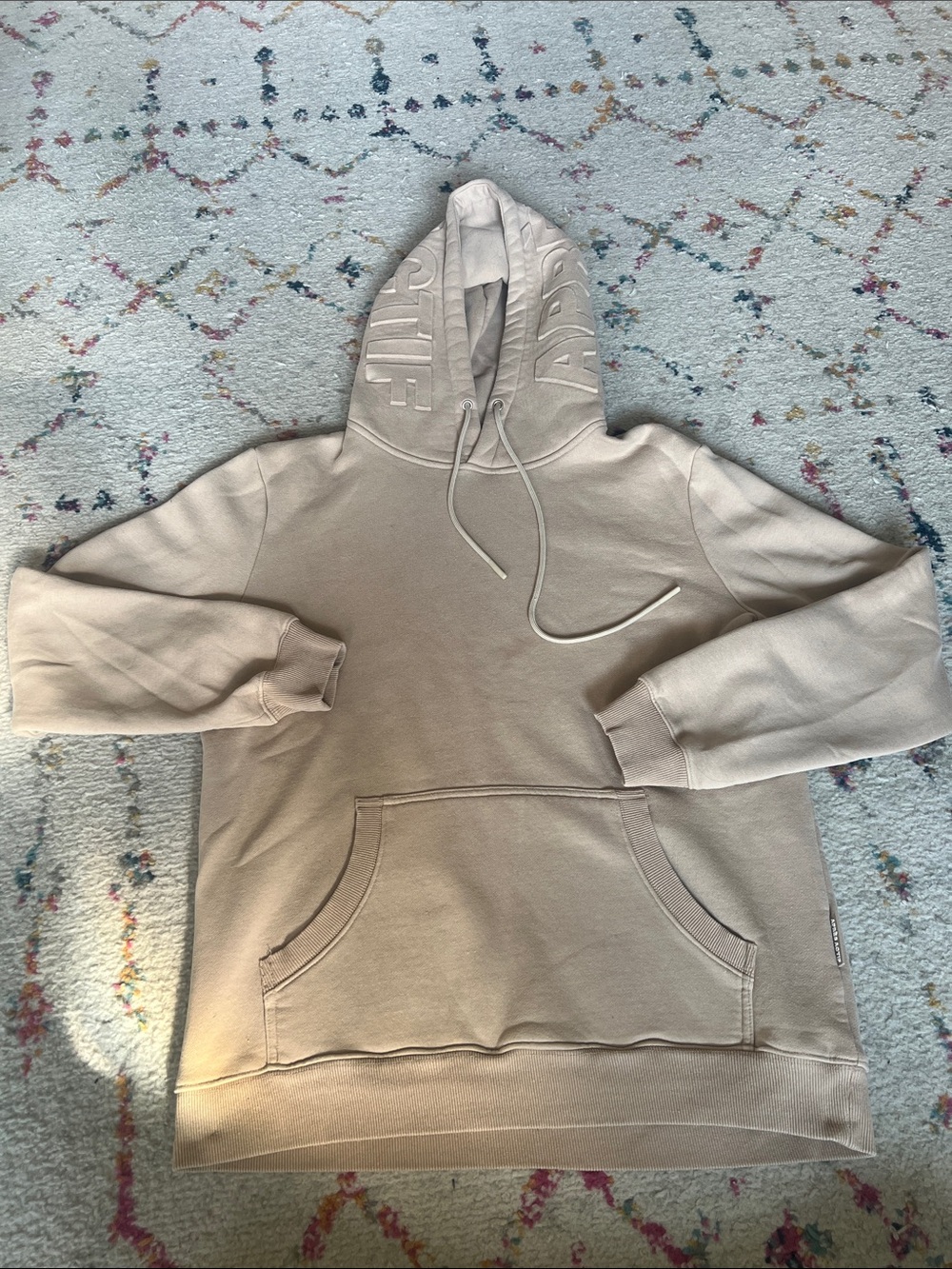 Beige Apres Actif hoodie